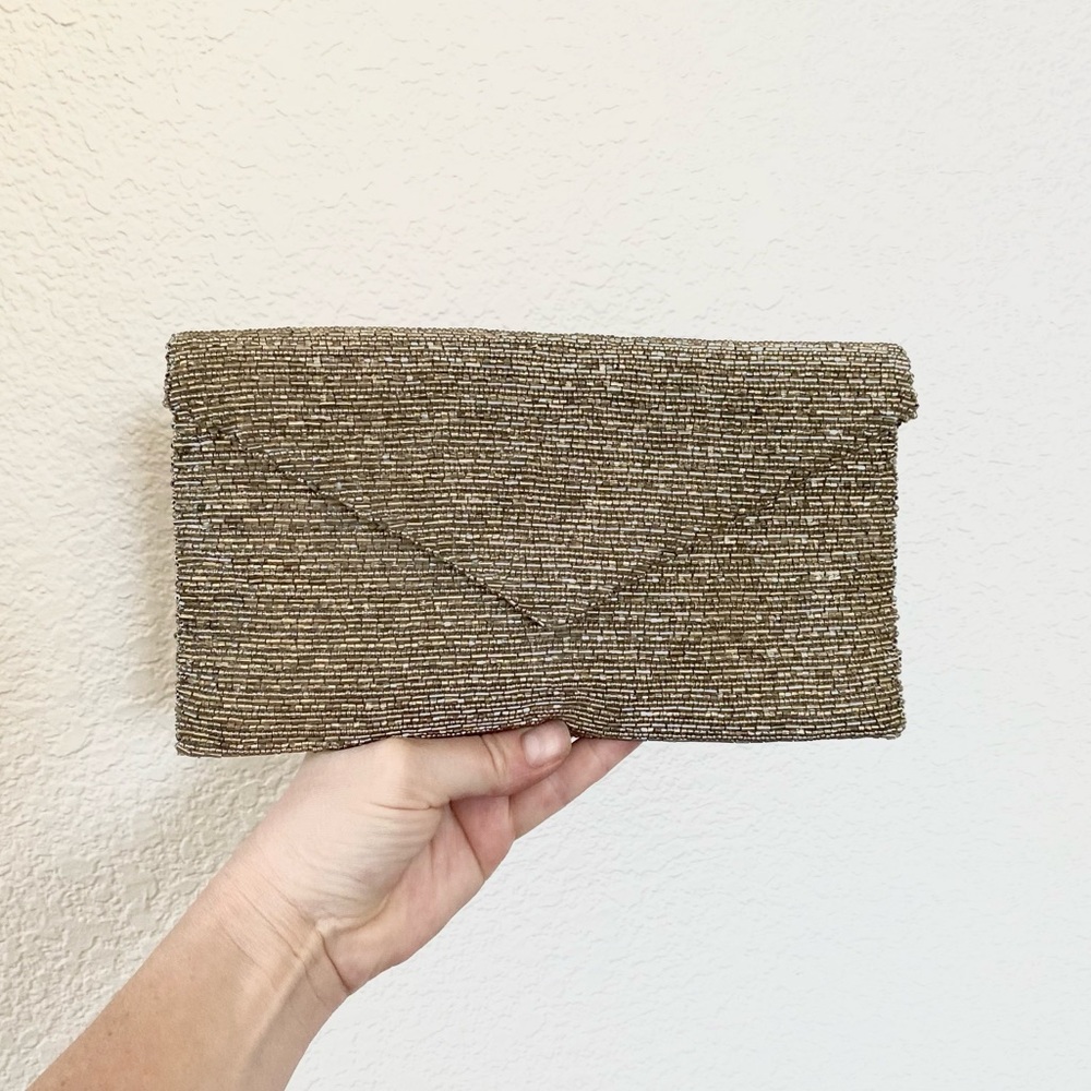 Moyna Beaded Clutch Bag
